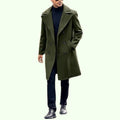 Leon – Eleganter Herren Wollmantel im Double-Breasted-Stil