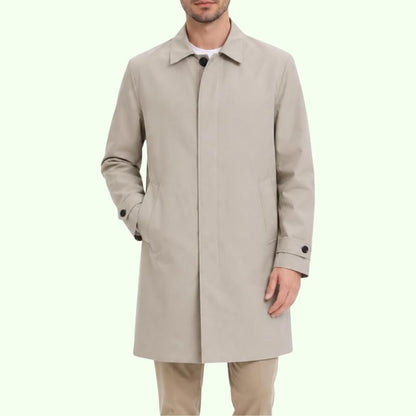 Julian – Klassischer Herren Übergangsmantel in Beige
