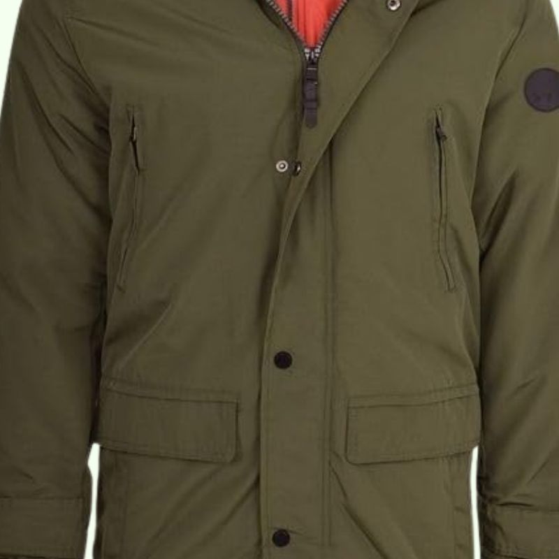 Jonas – Robuster Herren Winterparka mit Kunstfellkapuze