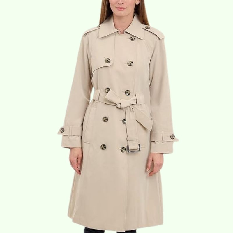 Sophie – Klassischer Damen Trenchcoat mit Bindegürtel