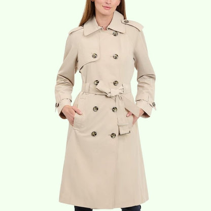 Sophie – Klassischer Damen Trenchcoat mit Bindegürtel